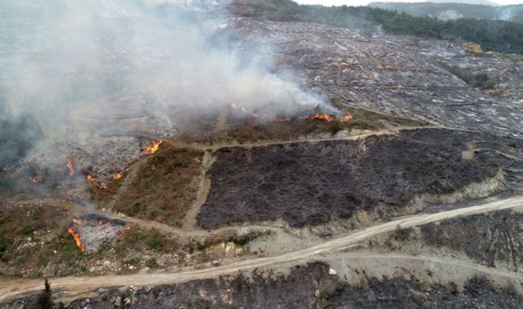 Hatay’da orman yangını kontrol altına alındı