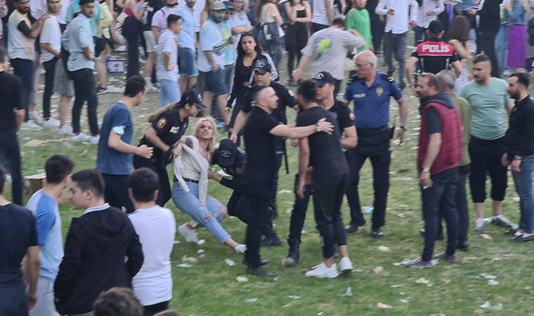 Binlerce gencin katıldığı festivalde yan bakma kavgası (22 Mayıs 2022)