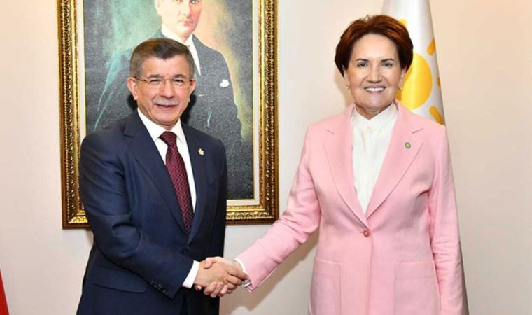 Akşener, Davutoğlu ile görüştü (25 Mayıs 2022)