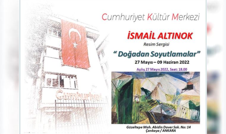 Altınok’un ‘Doğadan Soyutlamalar’ sergisi Ankara CMK'de