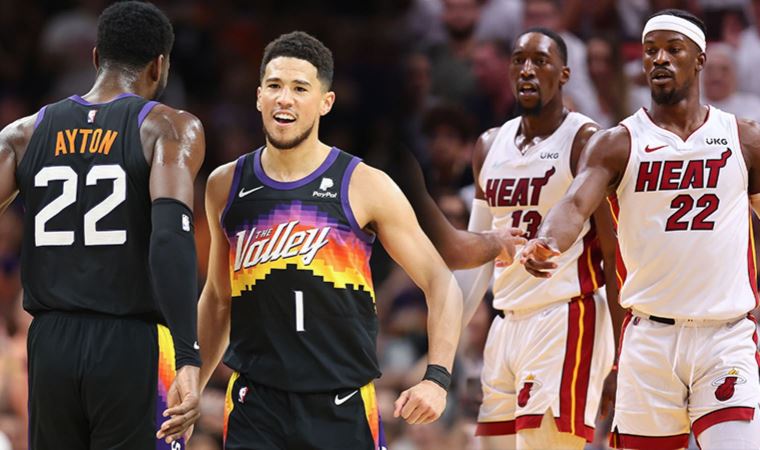 NBA'de Heat ve Suns konferans yarı finalinin ilk maçını kazandı