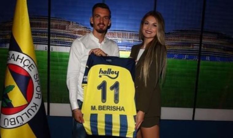 Sevgilisini darbetmekle suçlanan Fenerbahçeli Berisha'ya uzaklaştırma kararı