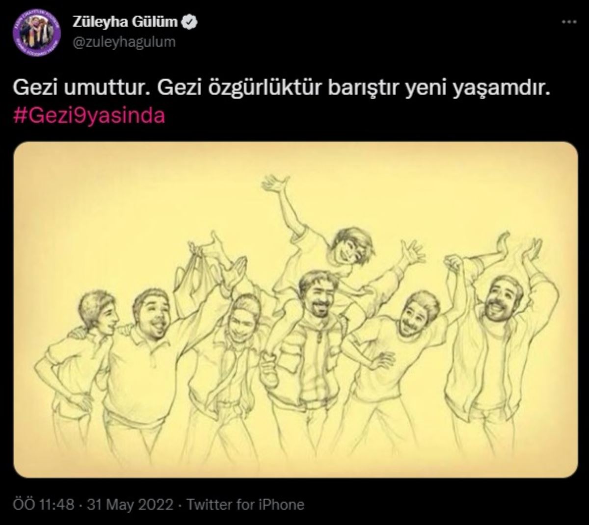 Siyasilerden art arda paylaşımlar: 'Gezi Direnişi 9 yaşında!'