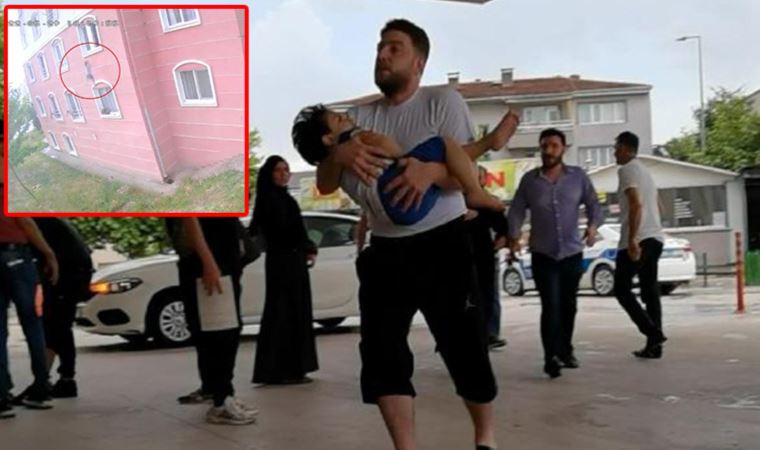 5’inci kattan düşen Suriyeli Omar'ın hayati tehlikesi geçti