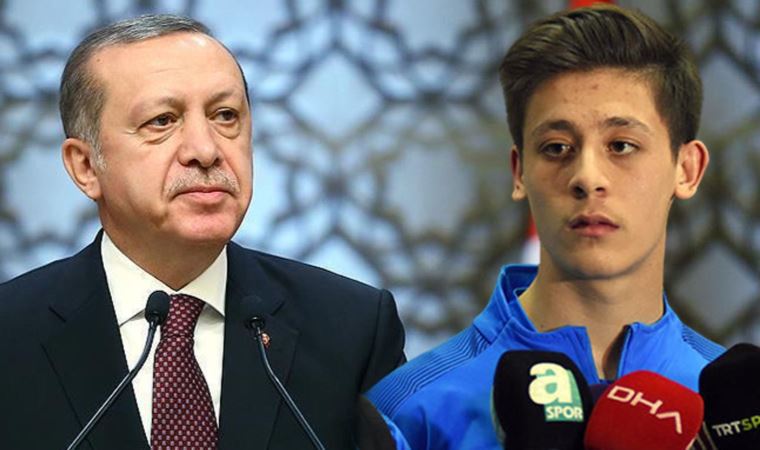 Cumhurbaşkanı Recep Tayyip Erdoğan'dan  Arda Güler'e övgü