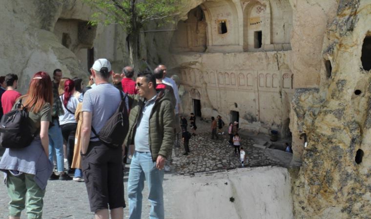 Kapadokya'ya bayramda ziyaretçi akını