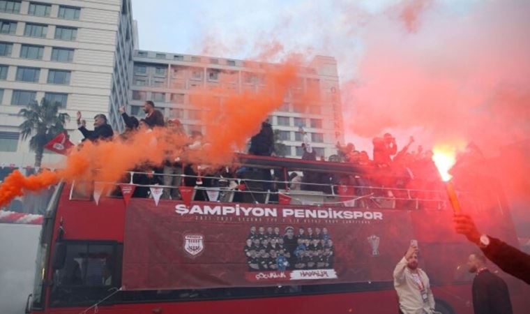 Pendikspor'da şampiyonluk coşkusu