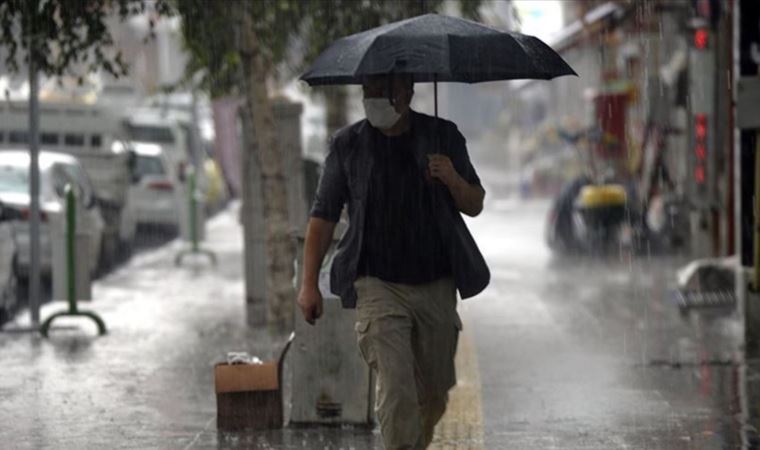 Meteoroloji'den sağanak yağış uyarısı (07 Mayıs 2022)