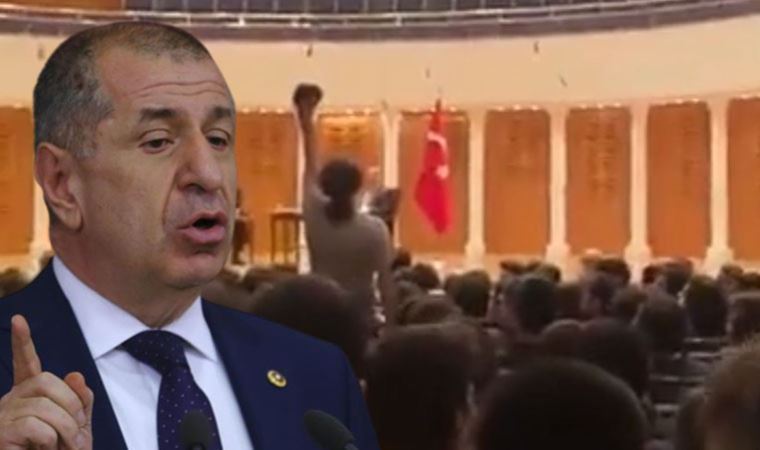 Ümit Özdağ, katıldığı panelde protesto edildi