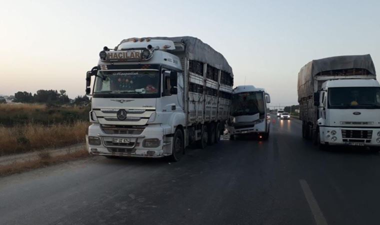 Tur midibüsü kamyona arkadan çarptı: 2’si Alman 3 turist yaralı (01 Haziran 2022) (Video Haber)