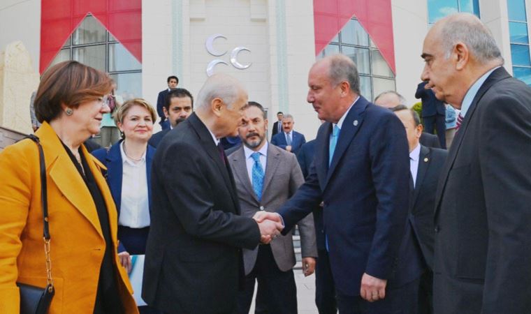 Muharrem İnce ile Devlet Bahçeli arasında görüşme