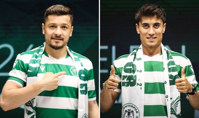 Konyaspor, Ahmet Oğuz ile Cebrail Karayel'i kadrosuna kattı