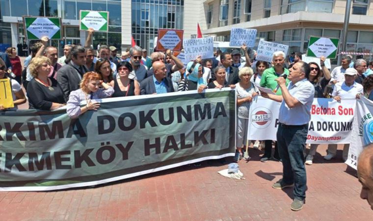 Çekmeköylüler parklarına sahip çıkmak için belediyeye gitti: ‘Asla vazgeçmeyeceğiz’