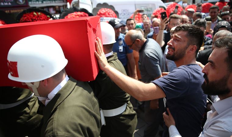 Şehit Fuat Özer, gözyaşlarıyla toprağa verildi