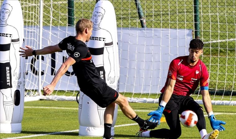 A Milli Futbol Takımı, Faroe Adaları maçı hazırlıklarını sürdürdü (02 Haziran 2022)