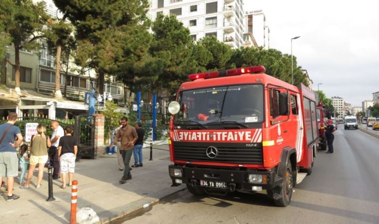 Son Dakika: Kadıköy'de restoranda yangın