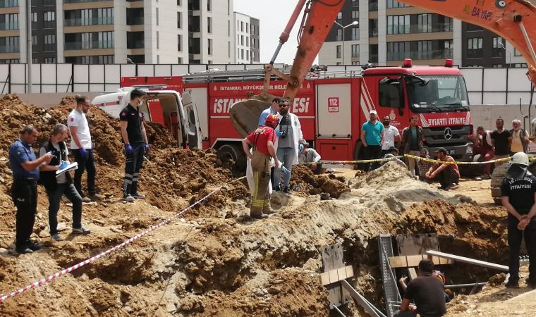 Başakşehir'de göçük altında kalan işçi yaşamını yitirdi