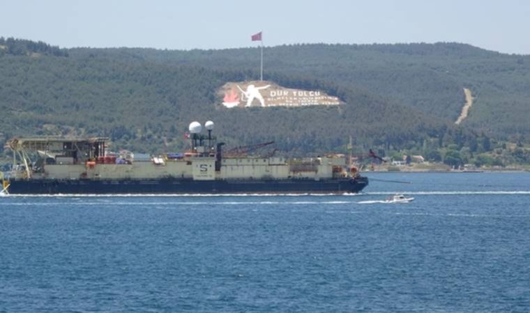 ‘Castoro 10’ isimli gemi Çanakkale Boğazı’ndan geçti (05 Haziran 2022) (Video Haber)