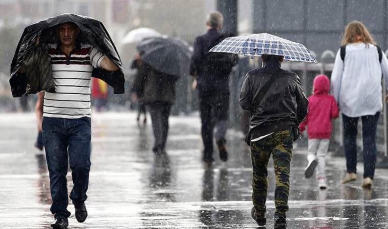 Meteoroloji'den 4 bölge için 'gök gürültülü sağanak' uyarısı