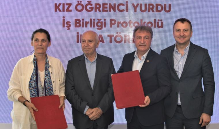 Bornova Belediyesi ile ÇYDD kız öğrencilere yurt yapmak için el ele verdi