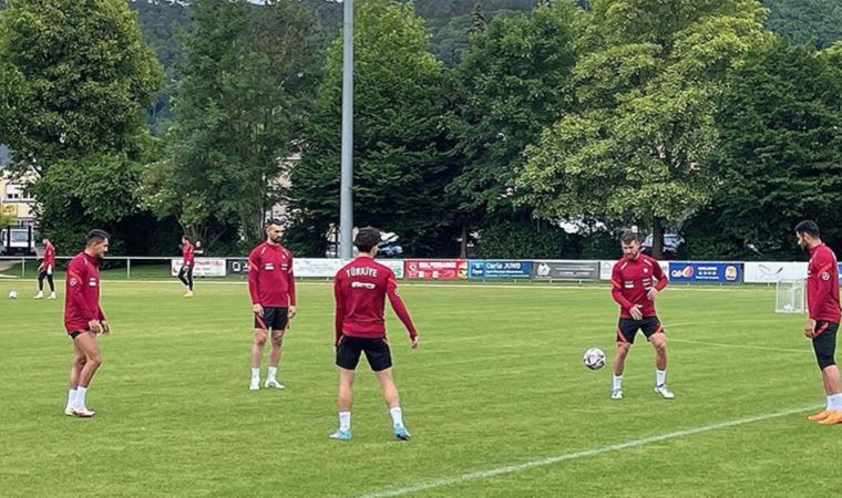 A Milli Futbol Takımı, Lüksemburg maçı hazırlıklarını sürdürdü