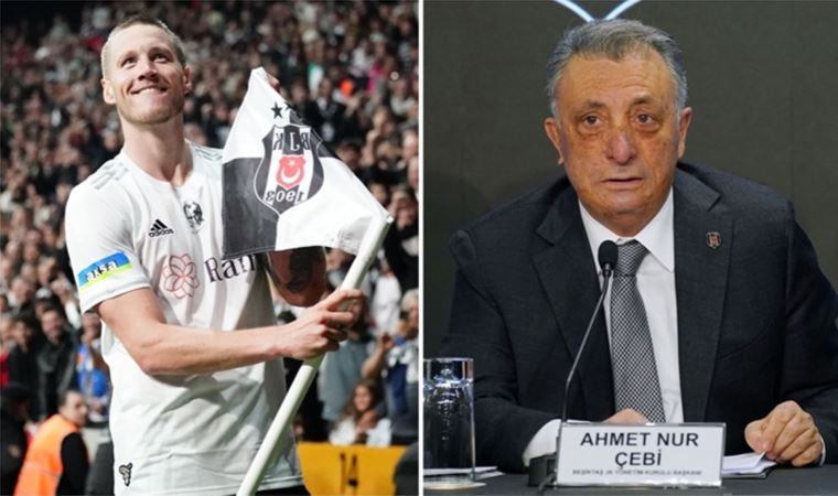 Beşiktaşlı futbolcu Wout Weghorst'a Ahmet Nur Çebi engeli: 'Takımı santrforsuz bırakmam'