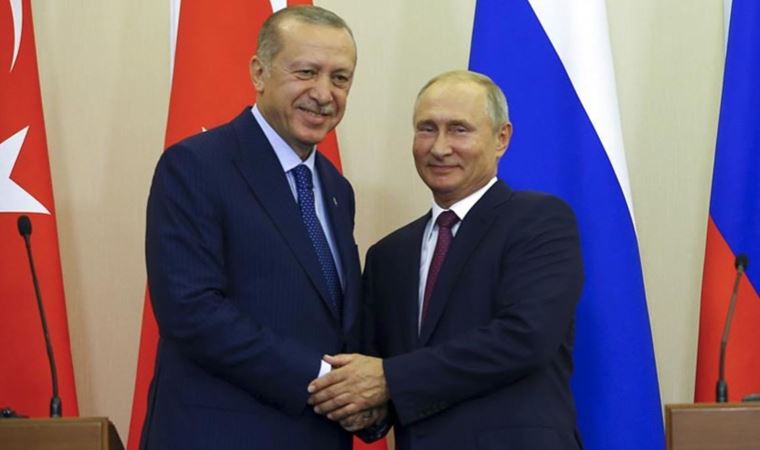 Cumhurbaşkanı Erdoğan Putin ile görüştü