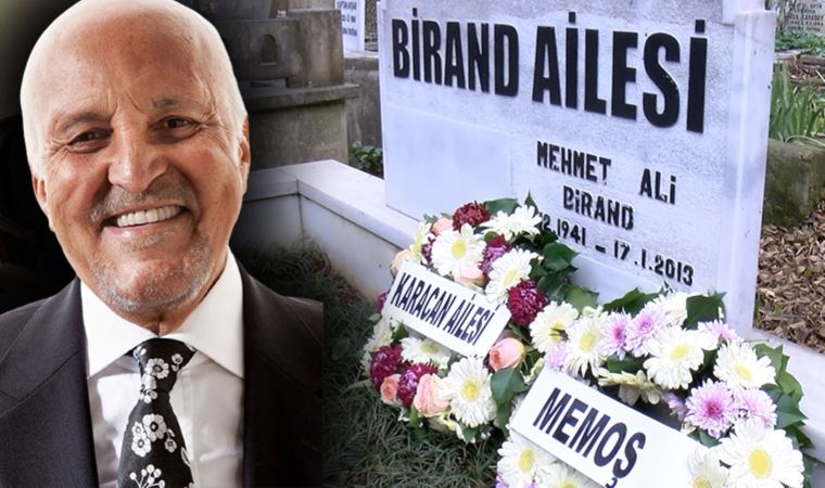 Mehmet Ali Birand mezarı başında anıldı