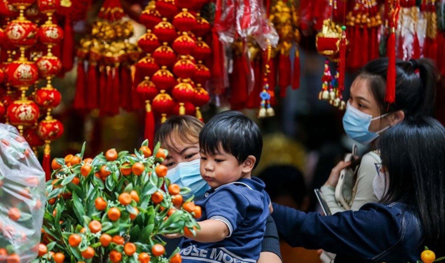 Filipinler Tayland ve Çin'de yeni yıl coşkusu