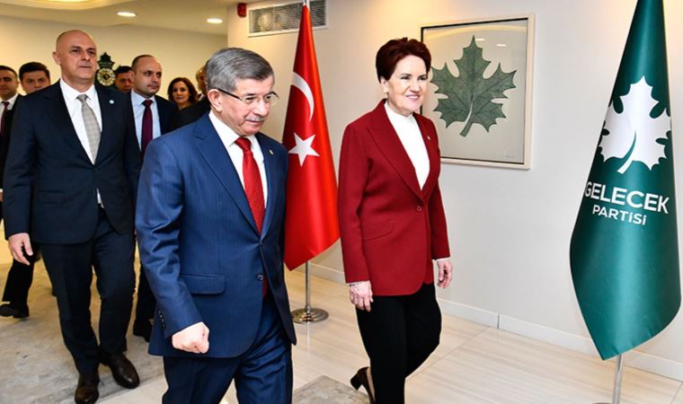 Meral Akşener'den Davutoğlu'na ziyaret