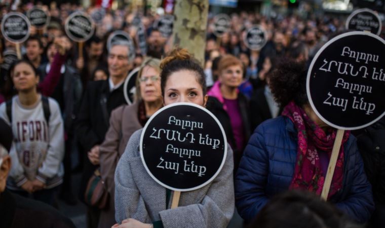 Hrant Dink katledilişinin 16’ncı yılında anıldı: 'Umudun ve cesaretin bizimle'