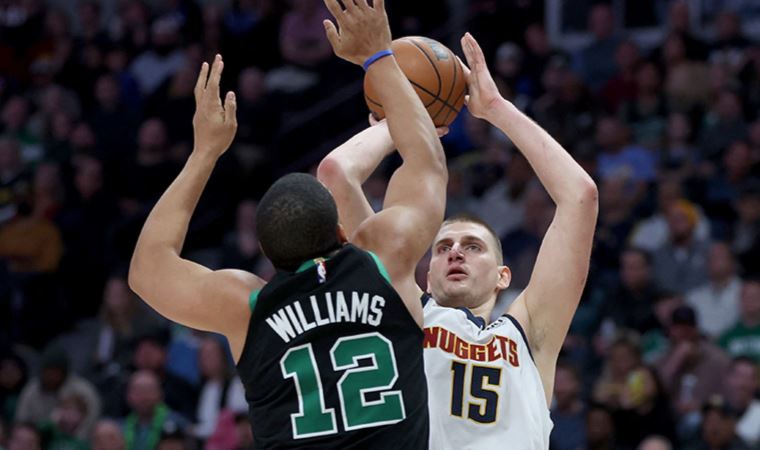 NBA'in zirvesinde Nuggets, Celtics'i mağlup etti