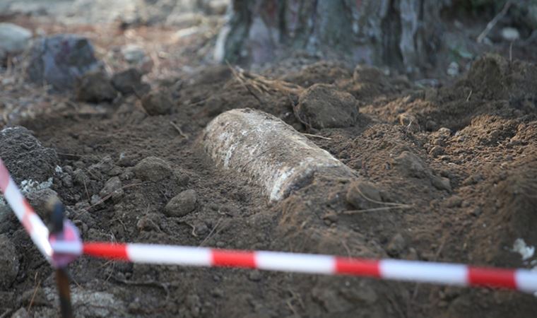 Çanakkale Savaşı'ndan kalma patlamamış top mermisi bulundu