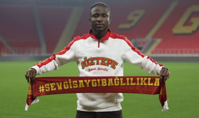 Göztepe Michee Ngalina'yı renklerine bağladı