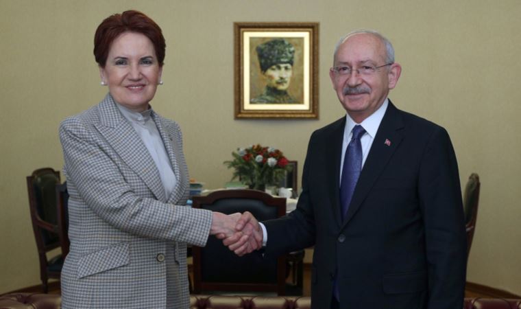 Meral Akşener liderler turunda: Bu kez CHP Genel Başkanı Kılıçdaroğlu ile bir araya geldi