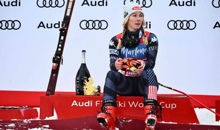 Mikaela Shiffrin, tarihe geçti