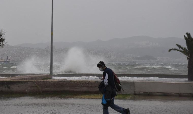 Antalya için 'turuncu' kodlu yağmur ve fırtına uyarısı