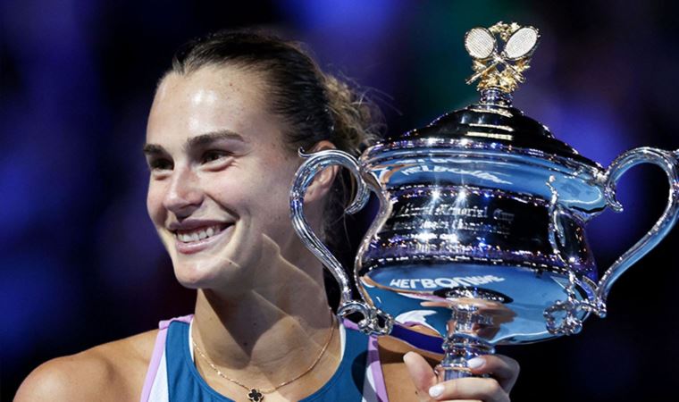 Avustralya Açık'ta şampiyon Aryna Sabalenka!