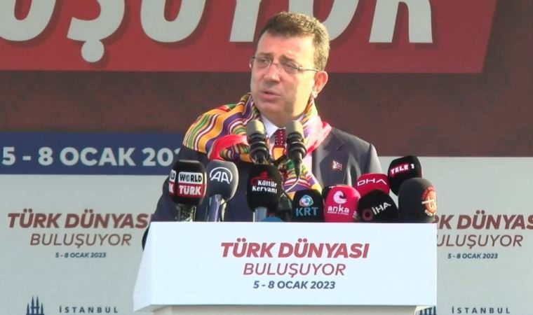 Ekrem İmamoğlu: “Bu millet, zalimin karşısında, zulmedenlere karşı olmayı bilen bir millettir”