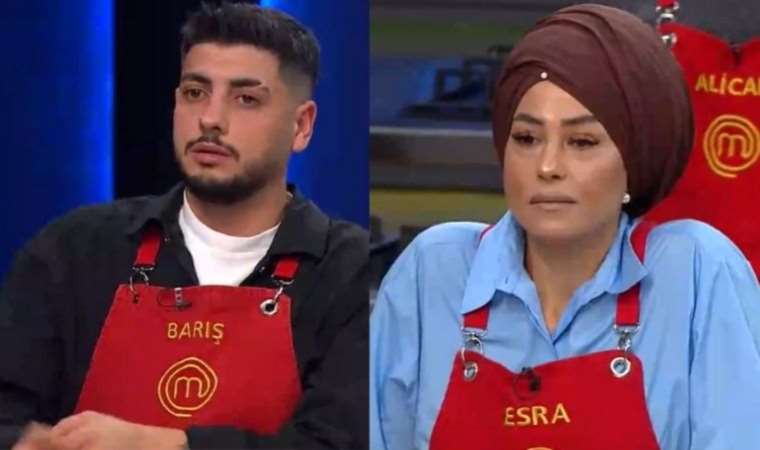 Kırmızı takımda sular durulmuyor... Masterchef'te Esra ve Barış neden kavga etti?