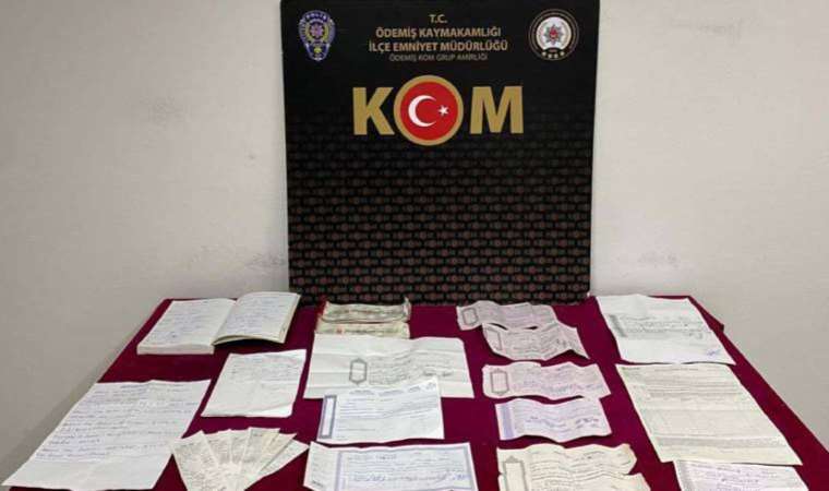 İzmir'de tefecilik operasyonu! 6 gözaltı