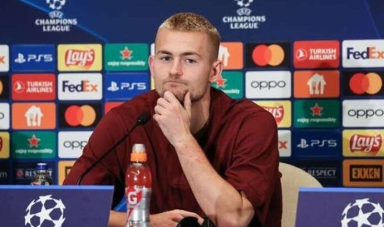 Matthijs de Ligt: 'Galatasaray'a karşı oynamak zordur'