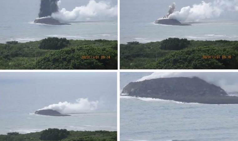 Japan Volcanic Heriktler Sunrasinda Yeni Per Ada Dogu