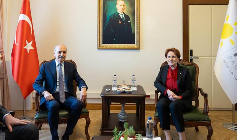 TBMM Başkanı Kurtulmuş, Akşener ile görüştü