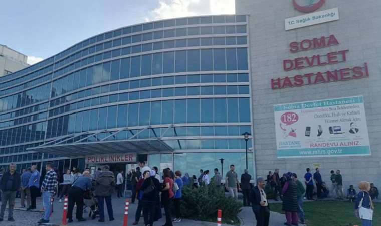 Son Dakika: Soma Devlet Hastanesi’nde korkutan yangın