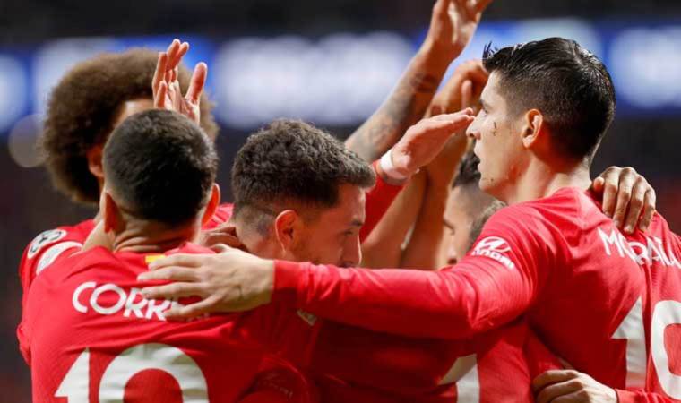 Atletico Madrid, Celtic'e gol oldu yağdı!