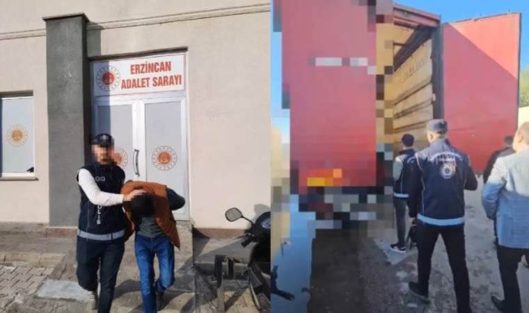 Uygulama noktasında durdurulan TIR'da 35 düzensiz göçmen yakalandı!