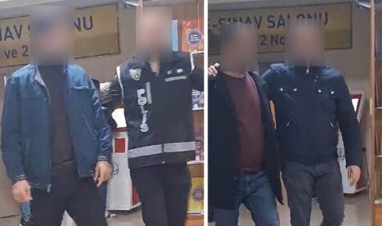 E-sınava giren jokerler yakayı ele verdi