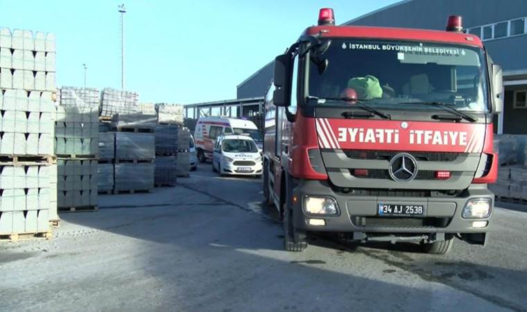 Hadımköy'de beton mikserine düşen işçi hayatını kaybetti