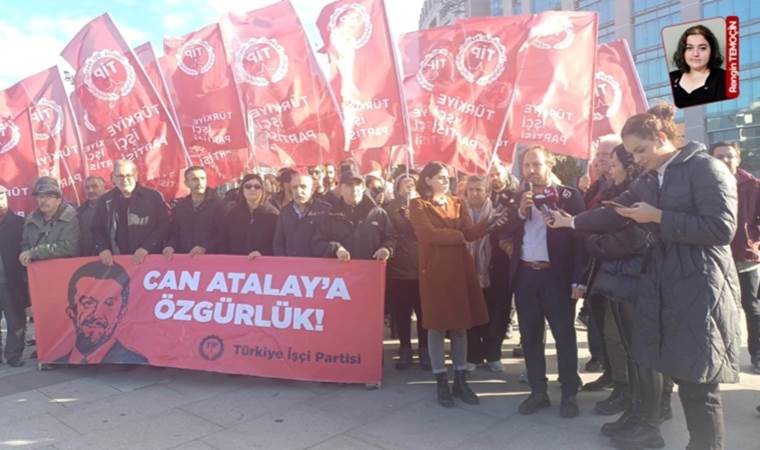 Can Atalay arkadaşları ve meslektaşları karar için adliyede: 'Adalet yine kaçtı, biz yine peşindeyiz'